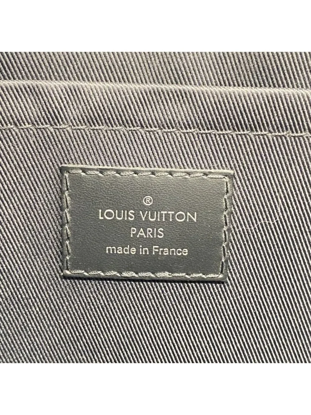 Louis Vuitton Clutch Monogram Eclipse Pochette Discovery Black